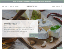 Tablet Screenshot of blackwattledeli.com.au